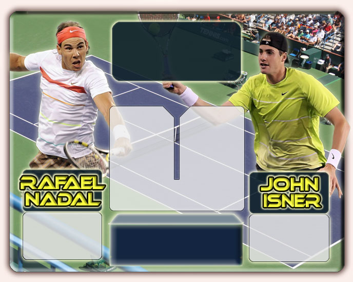 Nadal vs Isner en Indian Wells 2010